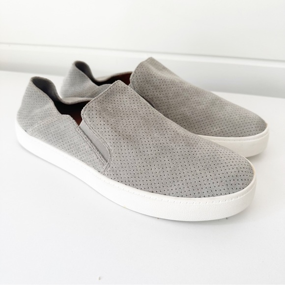 Steve Madden Suede Perforated Fayna Slip-On Sneakers size 8.5 - Picture 2 of 6